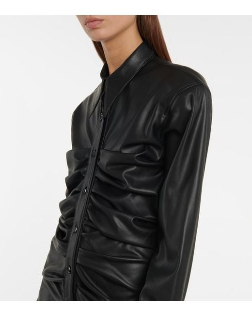 Philosophy Di Lorenzo Serafini Black Ruched Minidress