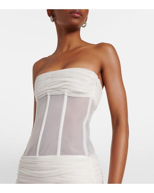 Bridal di Christopher Esber in White