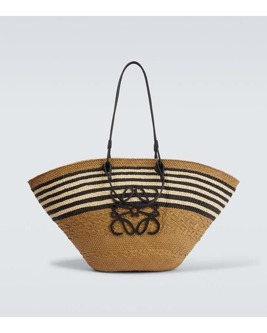Loewe Metallic Paula's Ibiza Anagram Large Tote Bag for men