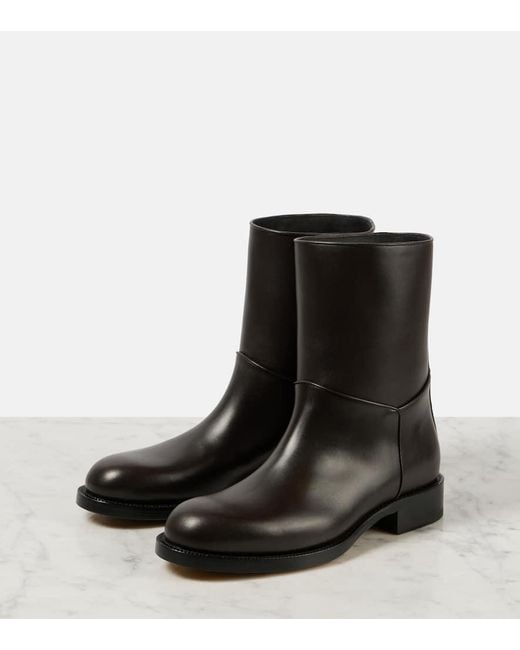 Botines Nobilis De Piel The Row de color Black