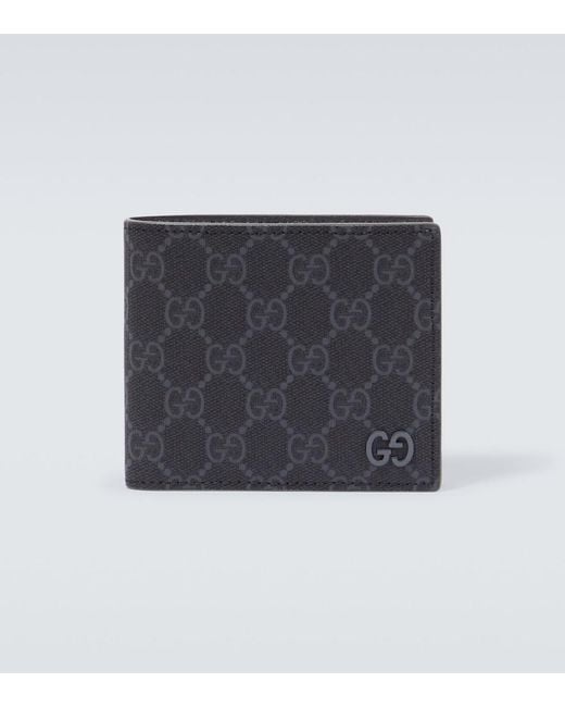 Gucci Blue Gg Supreme Canvas Wallet for men