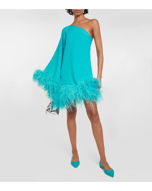 Jimmy Choo Blue Ballerinas Love Aus Veloursleder