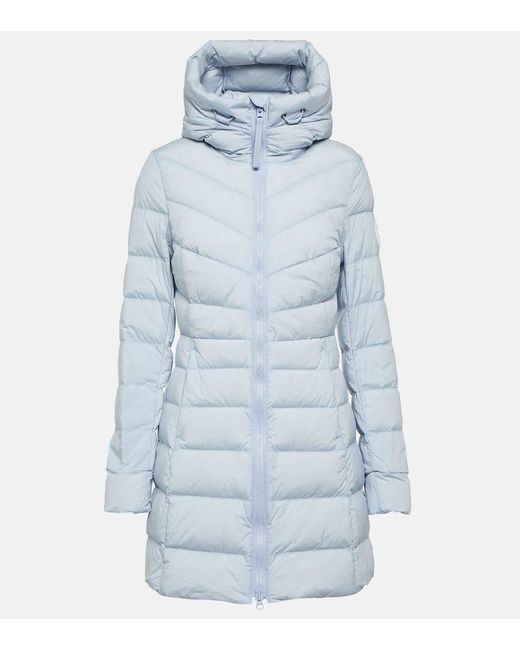 Canada Goose Blue Clair Quilted Down Coat