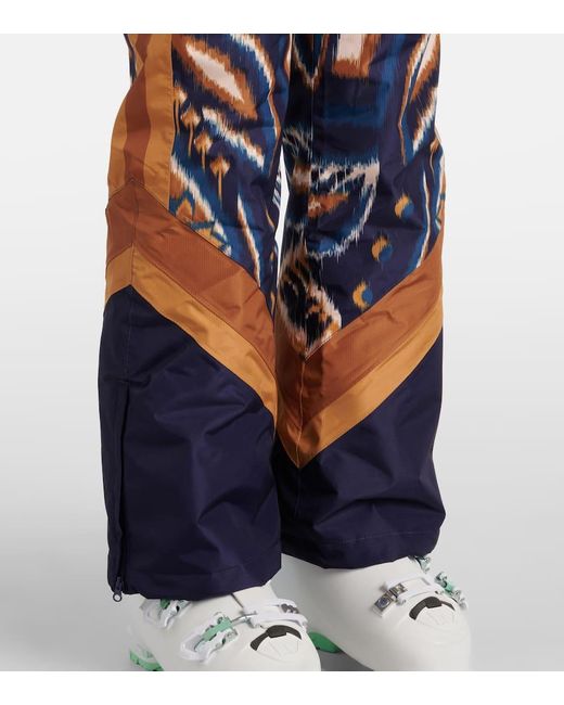 Farm Rio Blue Pineapple Ikat Ski Suit