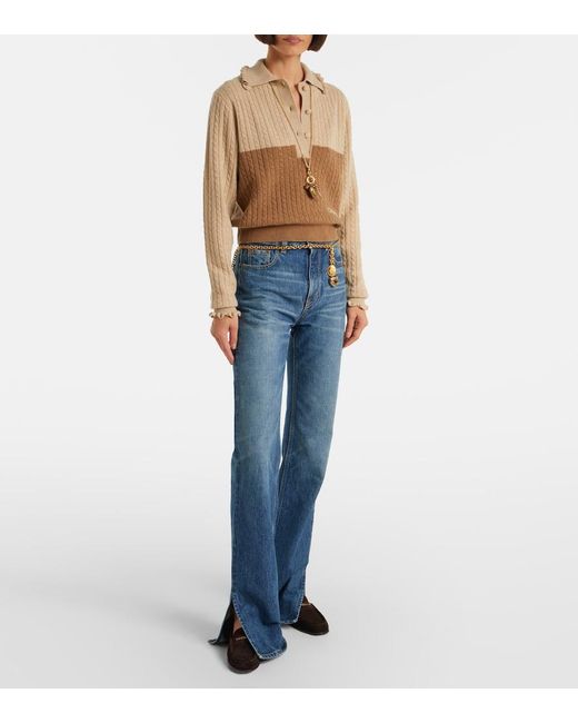 Chloé Black Suede Loafers