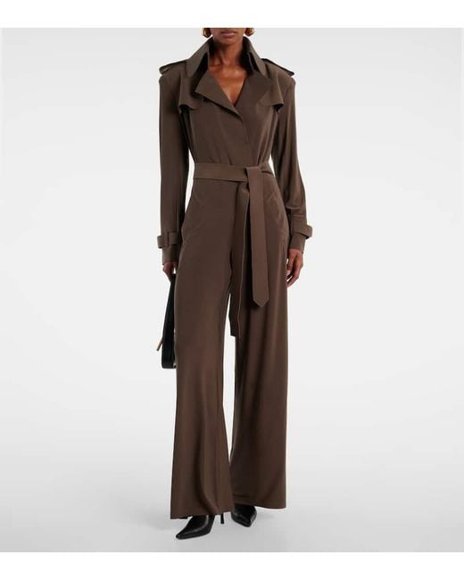 Mono De Jersey Norma Kamali de color Brown