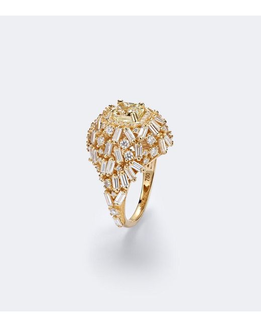 Suzanne Kalan White 18Kt Ring With Diamonds