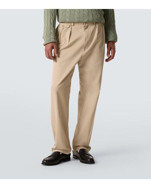 Polo Ralph Lauren Natural High-Rise Cotton Straight Chinos for men