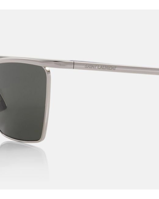 Saint Laurent Gray Sl 637 Cat-eye Sunglasses