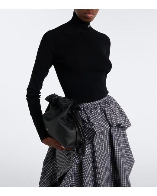 Top Double L Loewe en coloris Black