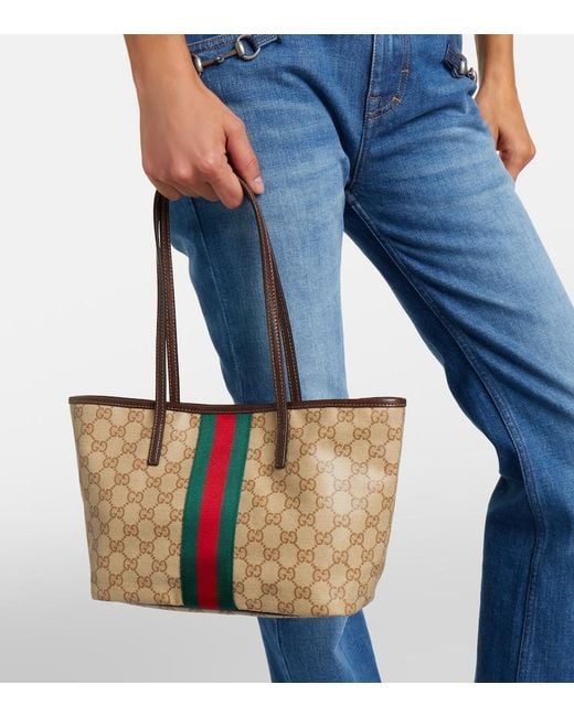 Shopper Tribeca Small di Gucci in Brown