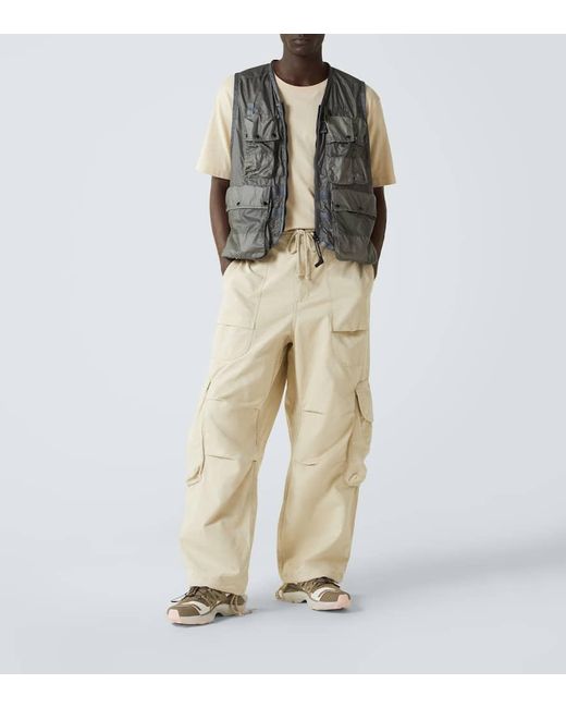 C P Company Gray Cs Ii Logo Technical Vest for men