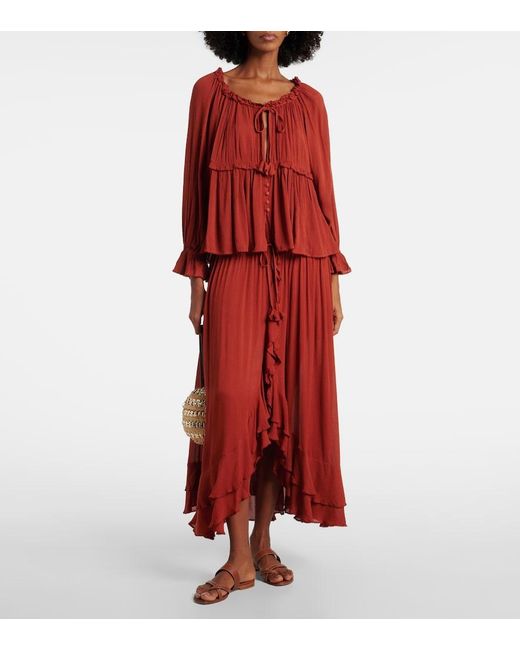 Poupette Red Moon Top
