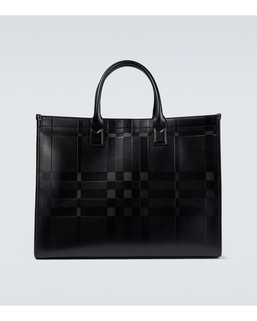 Leather bag Burberry Black in Leather - 32585441