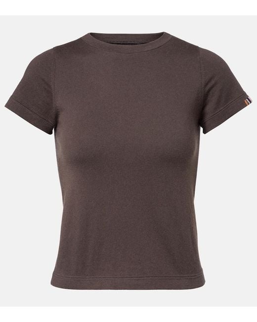 Extreme Cashmere Brown N°292 America Cotton And Cashmere T-Shirt