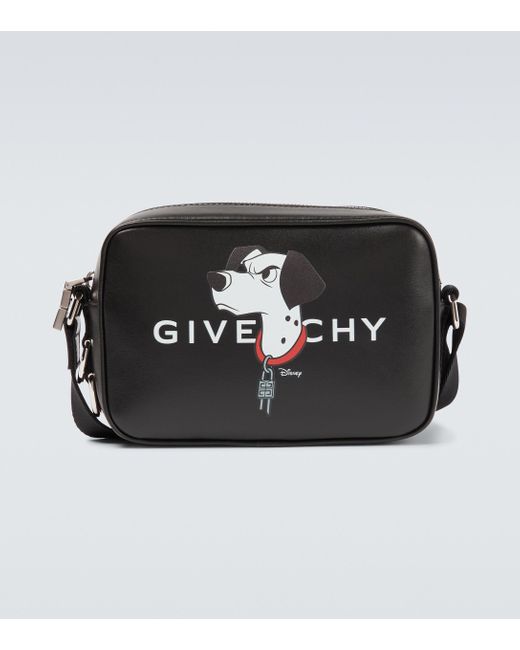 Givenchy Black X Disney® G-essentials Leather Camera Bag for men
