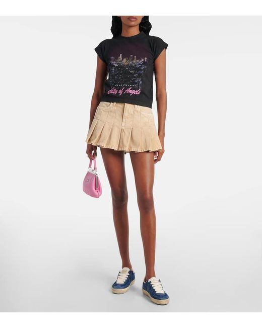 Golden Goose Deluxe Brand Blue Sneakers Soul Star Aus Veloursleder