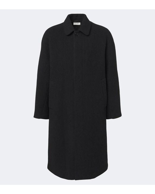 The Row Black Perlin Cashmere And Wool Car Coat for men