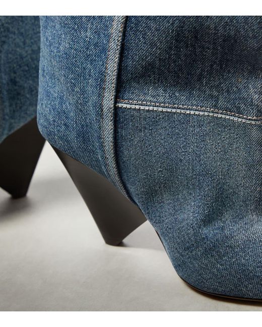 Botines Rouxa en denim Isabel Marant de color Blue