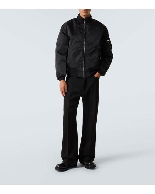 Veste Bomber Rick Owens pour homme en coloris Black