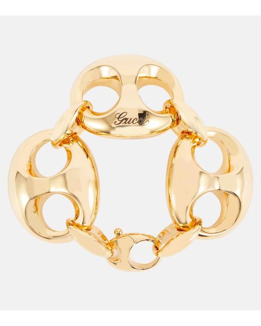 Gucci Metallic Marina Chain Bracelet