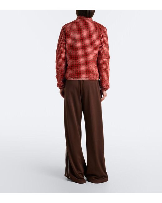 Moncler Brown Logo Jersey Sweatpants