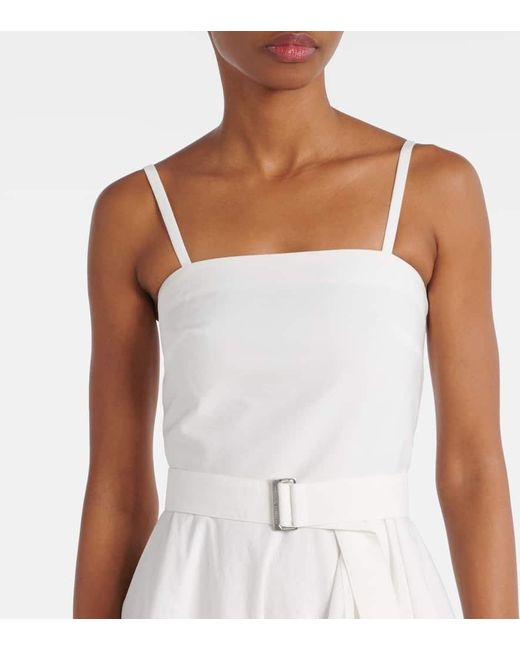 Abito Midi di Brunello Cucinelli in White