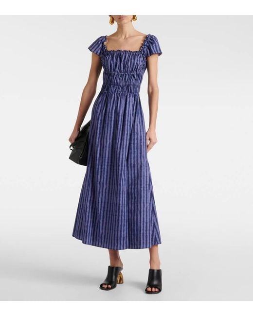 Abito Midi di Altuzarra in Blue