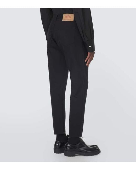 Prada Black Slim Jeans for men