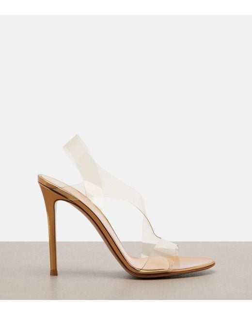 Gianvito Rossi Natural Metropolis Tpu Sandals