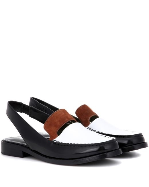 Opening Ceremony White Bettsy Slingback Loafers