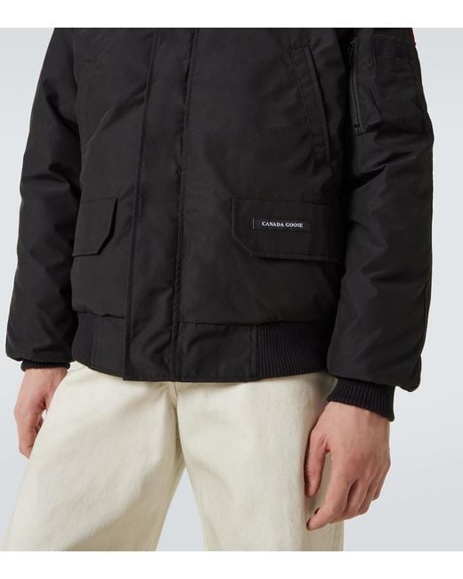 Canada Goose Black Chilliwack Down Jacket for men