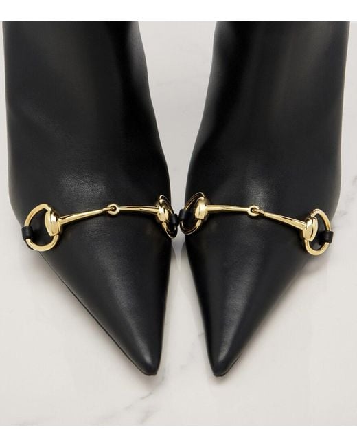 Gucci Black Donna Horsebit Over-The-Knee Boots