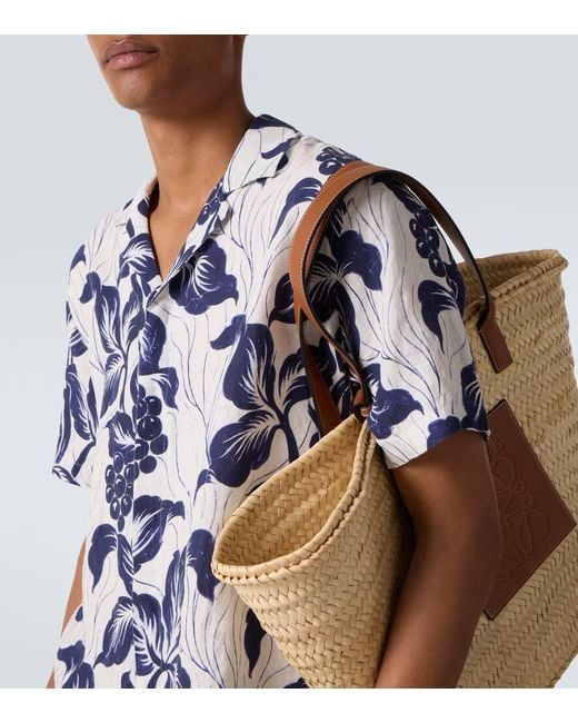 Chemise Maitan En Lin A Fleurs Orlebar Brown pour homme en coloris Blue