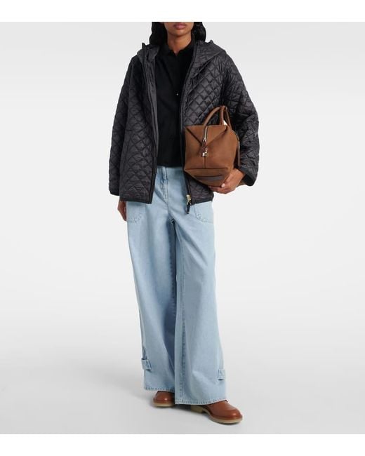 Max Mara Brown Schnuerstiefel Urbancombat Aus Leder