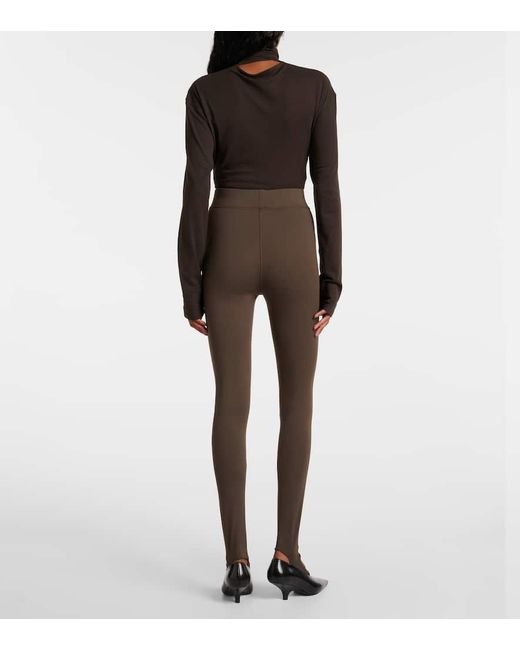 Legging A Taille Haute Lemaire en coloris Brown