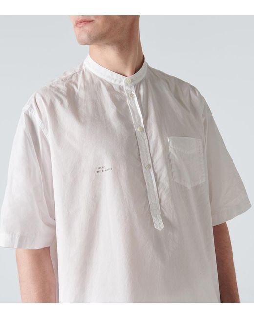 Undercover White Cotton Shirt for men
