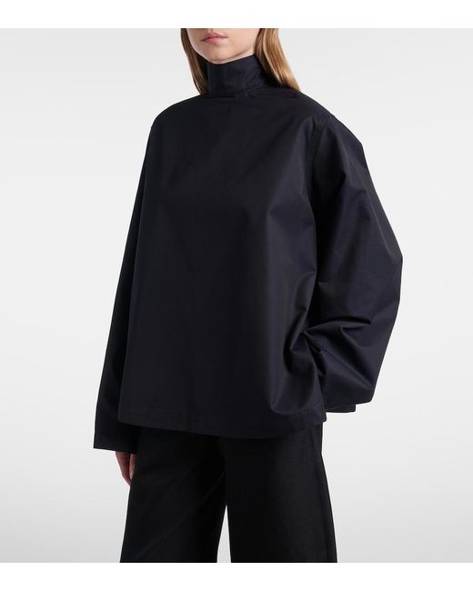 Alaïa Black Reversible Cotton Gabardine Jacket