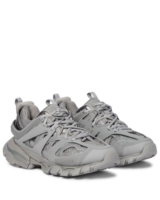 balenciaga grey track sneakers