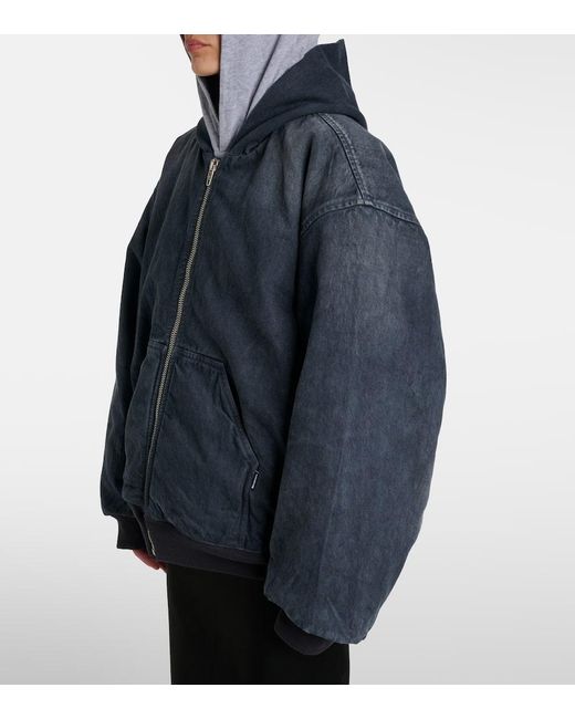 Bomber di Balenciaga in Blue