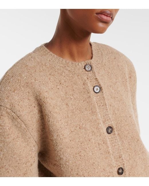 Rohe Brown Wool Cardigan