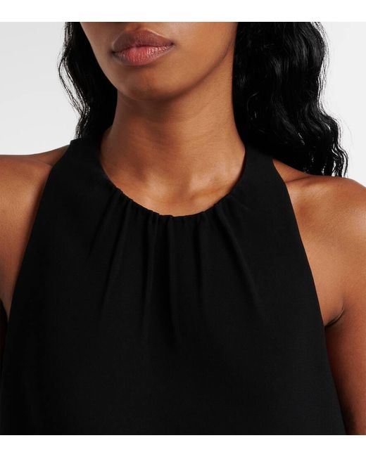 Prada Black Minikleid Mit Federn