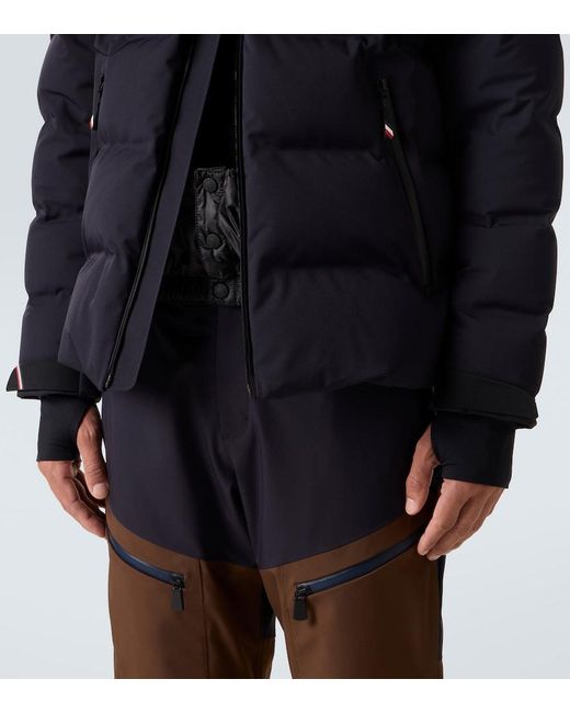 Moncler Blue Montgetech Down Ski Jacket for men