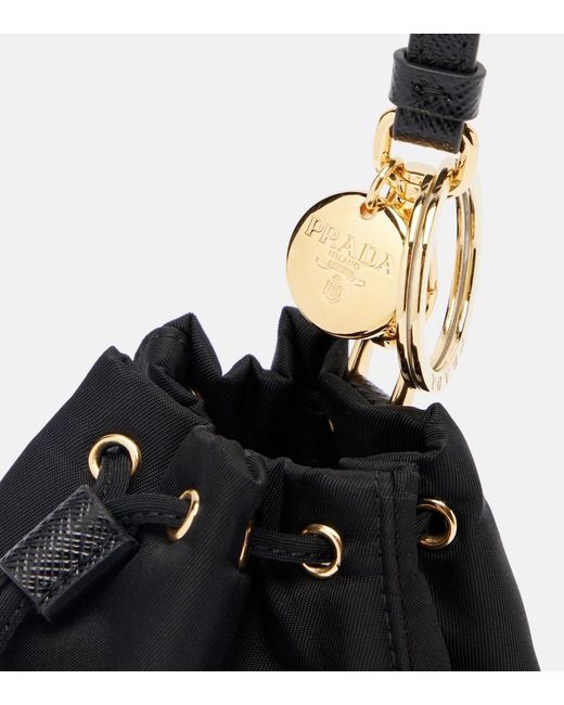 Charm Per Borsa di Prada in Black
