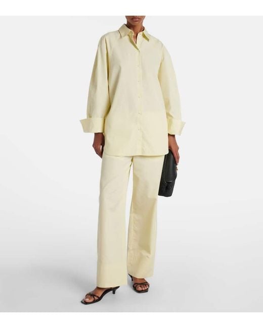 Sandalias De Piel Totême  de color Black