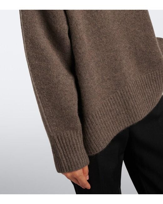 arch4 Brown Worlds End Cashmere Turtleneck Sweater