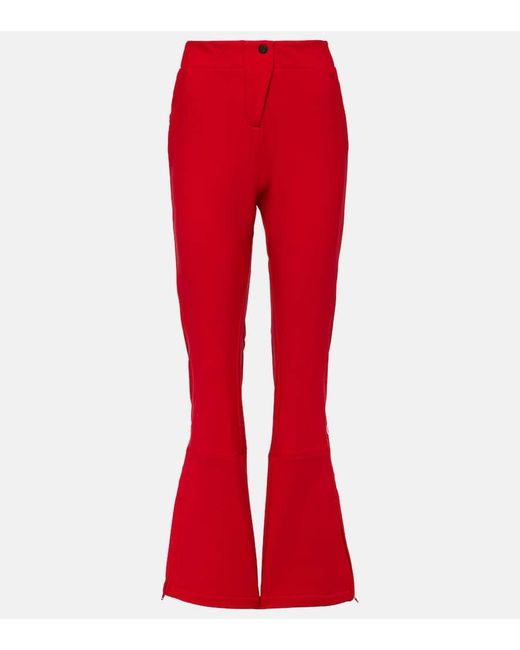 Pantaloni da sci Tipi Fuseau di Fusalp in Red