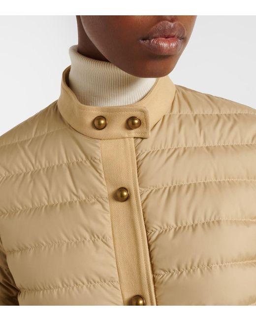 Moncler Natural Juju Padded Down Jacket