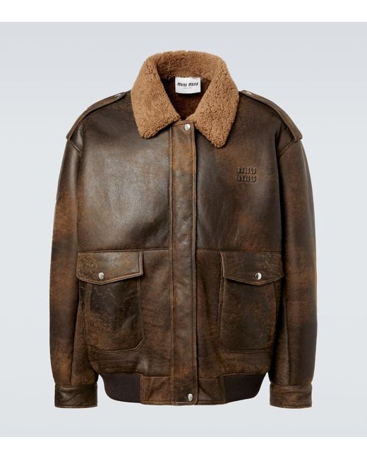 ジャケット・アウター design leather blouson miumiu auralee ジャケット・アウター design leather blouson miumiu auralee