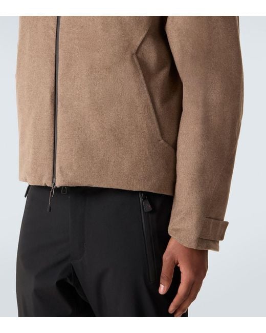 Chaqueta De Esqui Balma De Cachemir Sease de hombre de color Brown